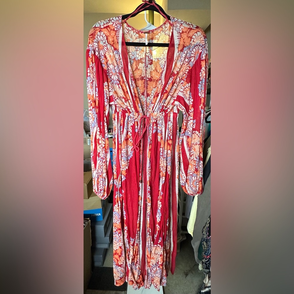 Free People Dream Girl Maxi Top / M - Picture 2 of 13